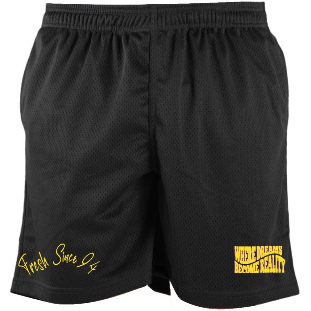 WDBR Mesh Short "Black Lakers"