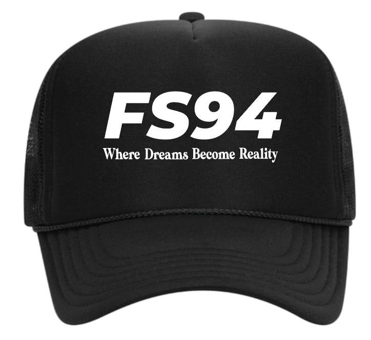 FS94 Trucker Black/White