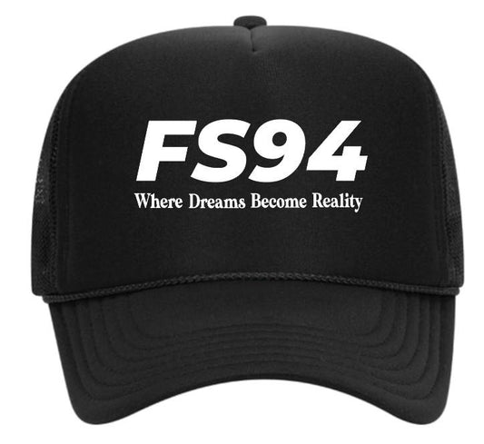 FS94 Trucker Black/White