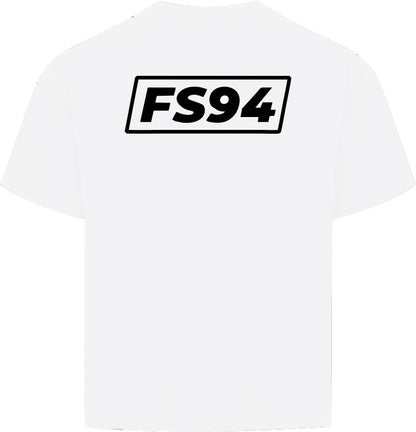 FS94 Box Tee Wht/Black