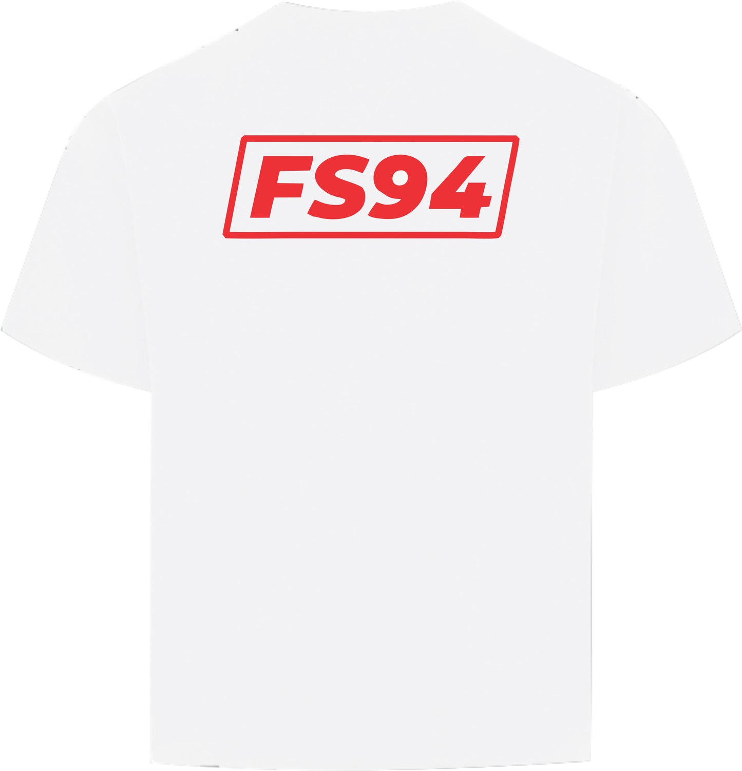 FS94 Box Tee Wht/Red