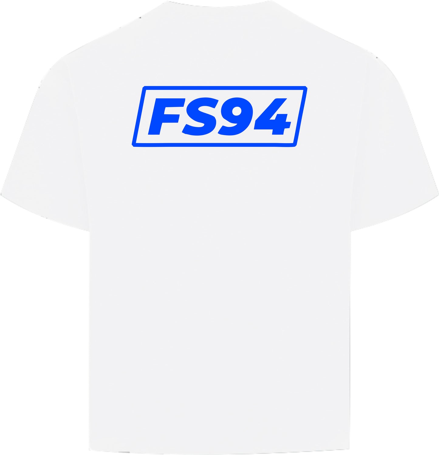 FS94 Box Tee Wht/Royal