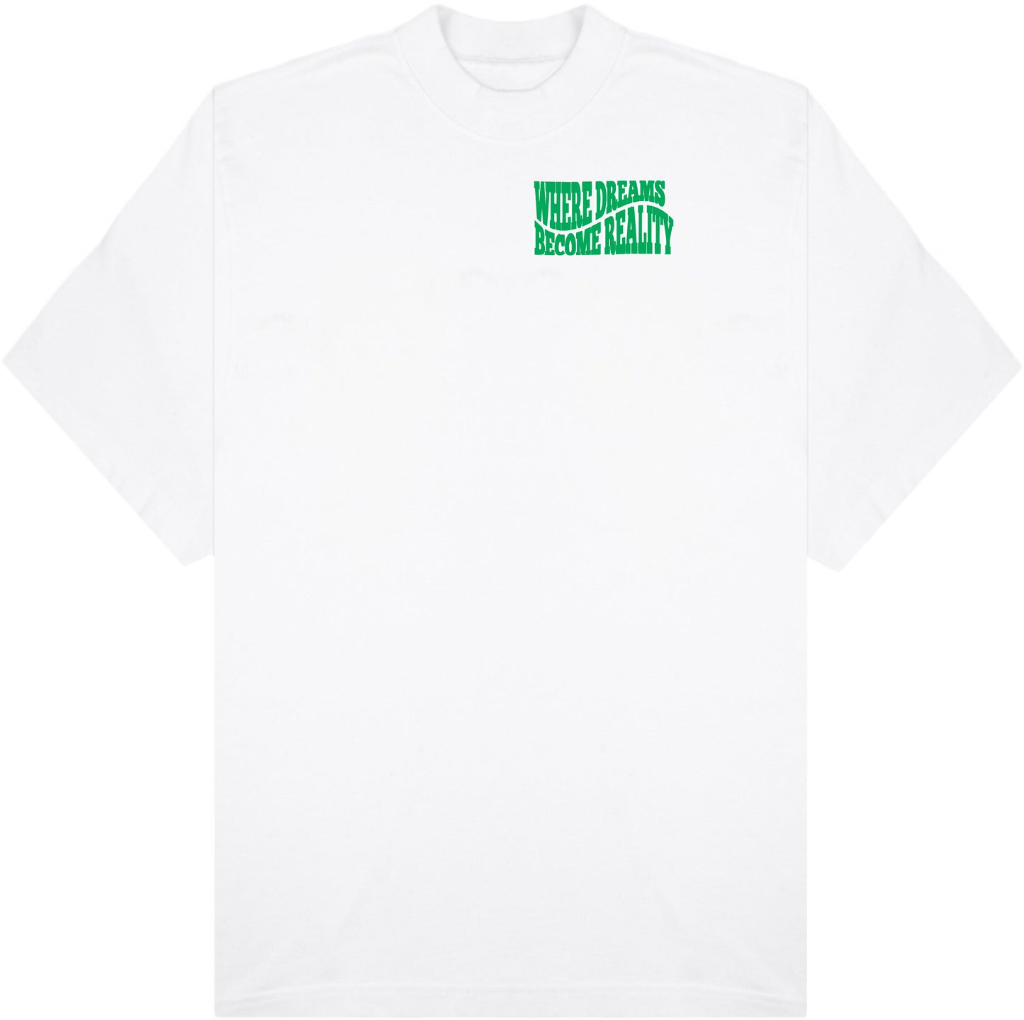 FS94 Box Tee Wht/Green