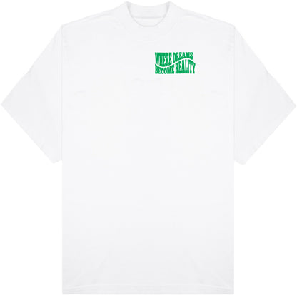 FS94 Box Tee Wht/Green