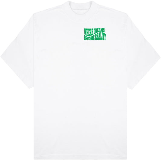 FS94 Box Tee Wht/Green